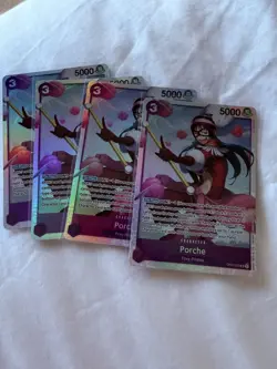 Porche OP07-072 SR One Piece CCG Playset 4X, 500 Years in the Future - Image 1
