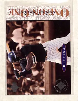 1995 Upper Deck Minor League #3 Michael Jordan One On One Hitting NM - Image 1