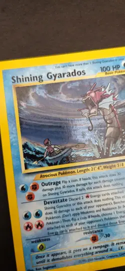 Pokemon TCG Shining Gyarados Holo Card Neo Revelation 65/64 - Image 2