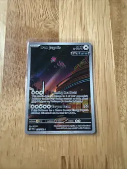 Iron Jugulis 216/182 Paradox Rift Illustration Rare Pokemon Card TCG - Image 1