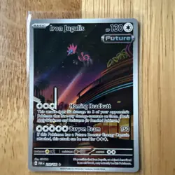 Iron Jugulis 216/182 Paradox Rift Illustration Rare Pokemon Card TCG - Image 2