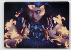 MTG Modern Horizons 2 Art Series Blossoming Calm x1 NM 1/81 - Image 1