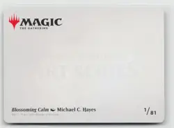 MTG Modern Horizons 2 Art Series Blossoming Calm x1 NM 1/81 - Image 2