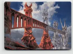 MTG Modern Horizons 2 Art Series Silverbluff Bridge x1 NM 78/81 - Image 1