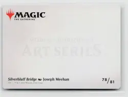 MTG Modern Horizons 2 Art Series Silverbluff Bridge x1 NM 78/81 - Image 2