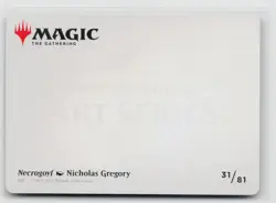 MTG Modern Horizons 2 Art Series Necrogoyf x1 NM 31/81 - Image 2