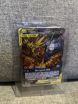 Moltres & Zapdos & Articuno GX SM210 Promo Tag Team Pokemon Card New & Sealed - Image 1