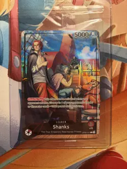 Shanks (2025 PSA Magazine Promo) OP09-001 One Piece Promotion Cards Foil - Image 1