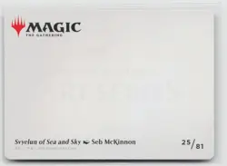 MTG Modern Horizons 2 Art Series Svyelun Of Sea And Sky x1 NM 25/81 - Image 2