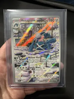 Pokemon TCG Metagross 178/162 Temporal Forces Holo Card Illustration Rare - Image 1