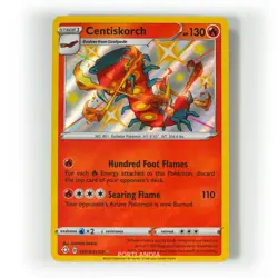 Pokemon - Centiskorch - SV019/SV122 - SWSH Shining Fates - Shiny Vault Card - Image 1