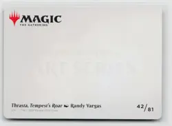 MTG Modern Horizons 2 Art Series Thrasta, Tempest's Roar x1 NM 42/81 - Image 2