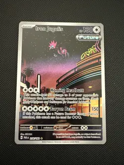 Pokemon TCG Iron Jugulis Paradox Rift 216/182 Holo Illustration Rare - Image 1