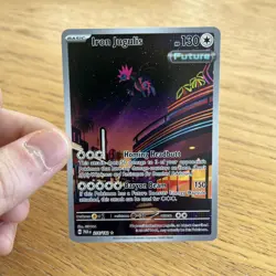 Pokemon TCG Iron Jugulis Illustration Rare Card 216/182 Paradox Rift - Image 1