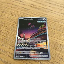 Pokemon TCG Iron Jugulis Illustration Rare Card 216/182 Paradox Rift - Image 4