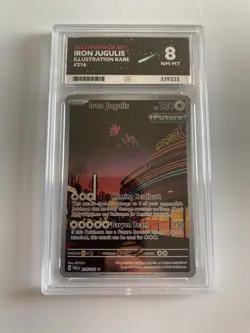 Iron Jugulis 216/182 Illustration Rare - Paradox Rift 2023 - Pokemon TCG - ACE 8 - Image 1