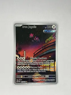 Iron Jugulis [216/182] - Illustration Rare NM/M - Pokemon TCG: Paradox Rift - Image 1