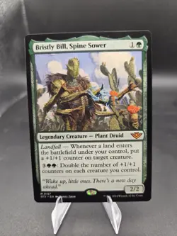 Magic: The Gathering Bristly Bill Spine Sower Outlaws Thunder Junction 157 Gree… - Image 1