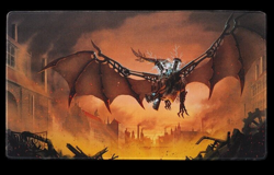 Dragon Shield: Draco Primus Unhinged Playmat - NEW - With Triangular Case - Image 1