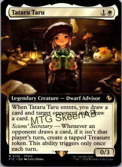 MTG SkeenAB Tataru Taru BORDERLESS from FIC. NM. - Image 1