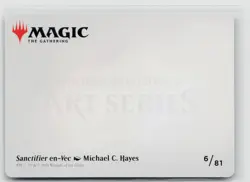 MTG Modern Horizons 2 Art Series Sanctifier En-Vec x1 NM 6/81 Gold Stamped - Image 2