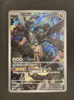 Pokemon TCG N’s Zekrom MEP EN 031 Black Star Promo NM - Image 1