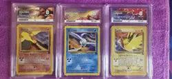 Pokemon Legendary Birds Movie Promo Sequential ACE 8 Moltres, Articuno, Zapdos - Image 1
