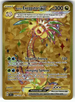 Alolan Exeggutor ex 248/191 SV08: Surging Sparks NM Pokemon Card TCG - Image 1