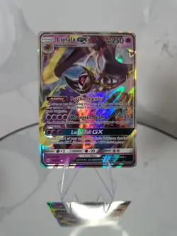 Lunala GX 66/149 Sun & Moon Rare GX Pokemon TCG Holo NM 01 🍬 - Image 1