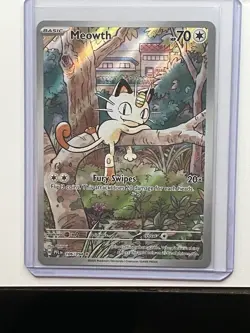 Meowth ex Ultra Rare 107/088 Perfect Order Pokemon & Mega Evolution 106/094 Lot - Image 4