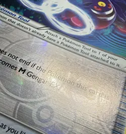 Pokemon TCG Gengar Spirit Link 95/119 XY Phantom Forces Reverse Holo Uncommon - Image 5