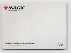 MTG Modern Horizons 2 Art Series Darkmoss Bridge x1 NM 72/81 - Image 2