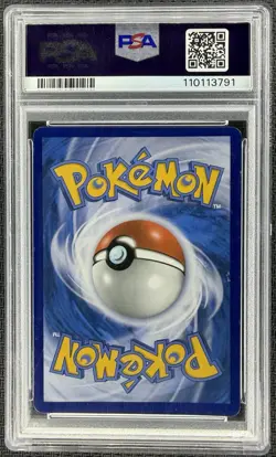 2013 Portuguese Pokemon Dragons Exalted Rayquaza EX Full Art 123/124 PSA 8 - Image 2