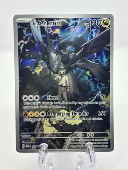 Pokemon TCG N’s Zekrom #031 Black Star Promo Full Art Ascended Heroes - NM - Image 1