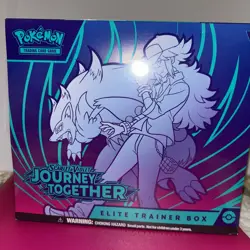 Pokemon TCG Scarlet Violet Journey Together Elite Trainer Box ETB - Image 1