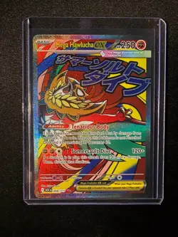Mega Hawlucha ex 268/217 Mega Attack Rare ME: Ascended Heroes Pokemon Holo NM/M - Image 1