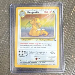 Pokemon TCG Dragonite Fossil 4/62 Holo Rare 1999 The Pokemon Company - Image 3