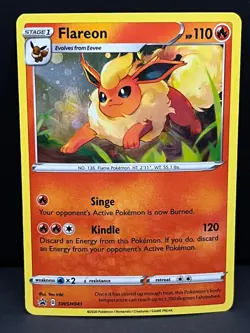 Flareon SWSH041 Cosmos Holo Promo Sword & Shield Promo Pokemon Near Mint - Image 1