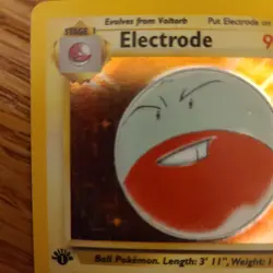 Pokemon Electrode Holo Rare Jungle Set 1st Edition 2/64 Vintage Mint Condition - Image 2