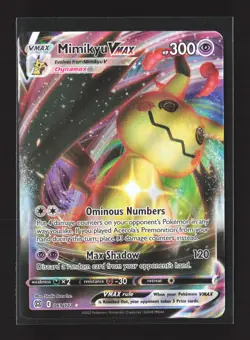 Pokemon SWSH09: Brilliant Stars #069/172 Ultra Rare,Holo Mimikyu VMAX - Image 1