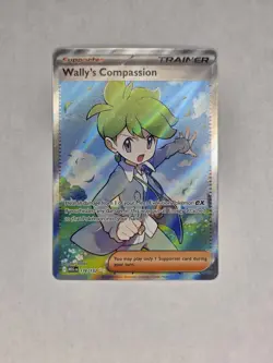 Pokemon TCG Wally's Compassion 176/132 Ultra Rare ME01: Mega Evolution Near Mint - Image 1