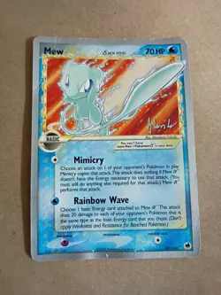 Mew Gold Star #101 Delta Species Ultra Rare - Pokemon 2008 World Championships - Image 1