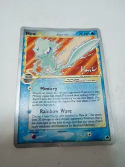 Mew Gold Star #101 Delta Species Ultra Rare - Pokemon 2008 World Championships - Image 2