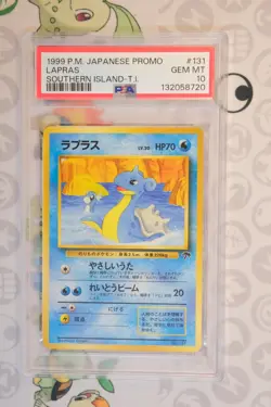 Pokemon Lapras Southern Island T.I. Japanese Promo #131 PSA 10 Gem Mint - Image 1
