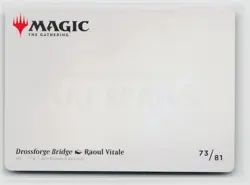 MTG Modern Horizons 2 Art Series Drossforge Bridge x1 NM 73/81 - Image 2