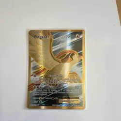 Pokemon TCG Pidgeot EX Evolutions Ultra Rare Full Art Holo Basic 170 HP 104/108 - Image 1