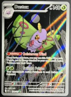 Dustox 220/217 Illustration Rare - Pokemon TCG: Ascended Heroes NM Pack Fresh - Image 1