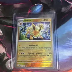 Pokemon TCG Jolteon masterball SV: Prismatic Evolutions Rare Holo - Image 3
