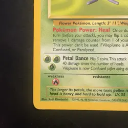 Pokemon Vintage Non-Holo Rare Vileplume - 31/64 Jungle - 1999 Wotc - Image 5
