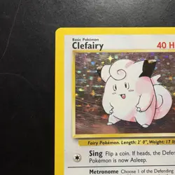 Pokemon Vintage Holo Clefairy 005/102 Base Set Wizards Of The Coast 1999 - Image 2